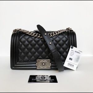 ❌SOLD❌ BNWT Chanel Old Medium Boy Bag w/ RHW